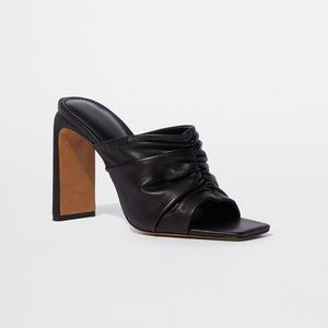 JONATHAN SIMKHAI CLAIRE MULES, NIB, Black, SZ. 9. GORGEOUS!!!